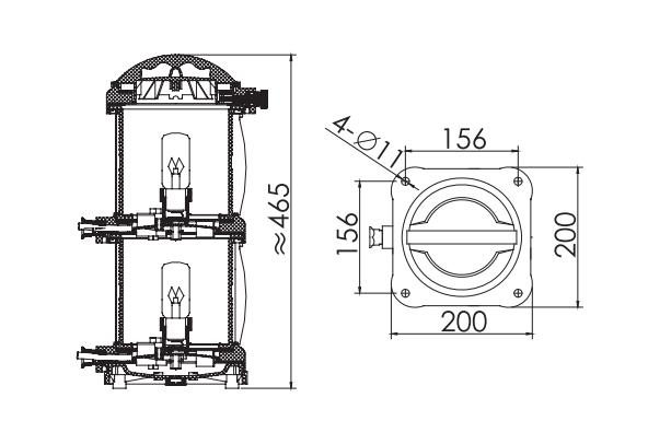 CXH-101P Double-deck Navigation Light1.jpg